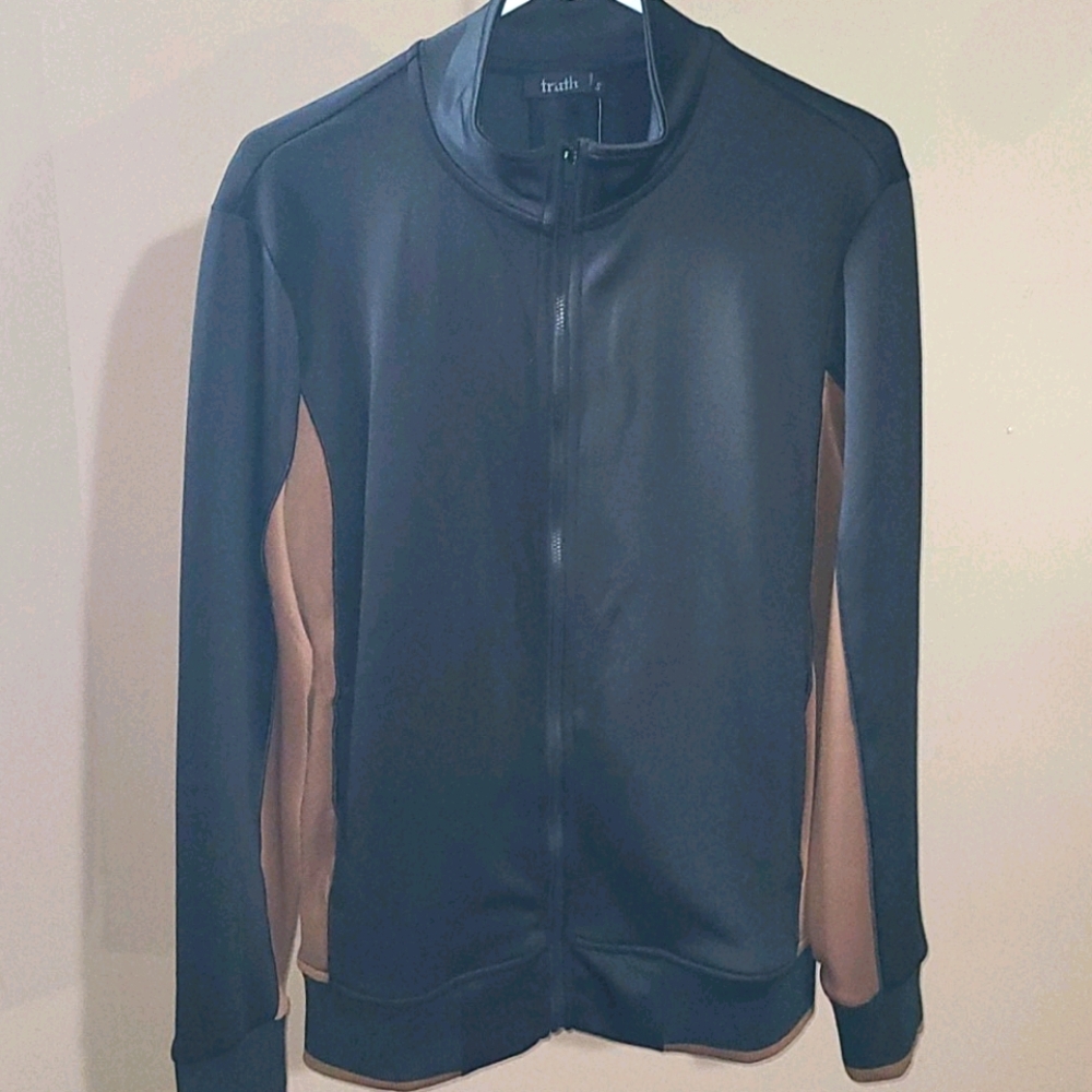 Men’s Truth Zipper Front Jacket, Size Small